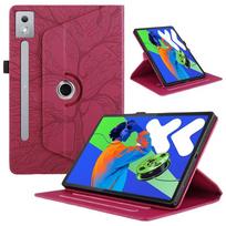 Dėklas For Lenovo Idea Tab Pro Case tb373fu 360 besisukantis PU odos stovas Planšetės Funda For Idea Tab Pro 12.7 Dėklas Dangtelis Lenovo Idea Tab Pro rožinio aukso spalvos