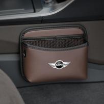 Automobilio durų daiktadėžės kišenė Lipnus organizatorius Kabantis maišelis BMW Mini Cooper R50 R53 R55 R56 R60 R61 F54 F55 F56 Automobilio priedai djpxh44 black