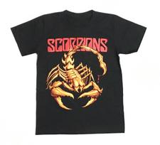 Scorpions Band T Shirt Scorpion Logo Black All Size Unisex Shirt AC910 L brown