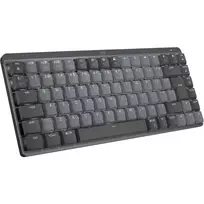 LOGITECH MX Mini Mechanical, belaidė klaviatūra, Tenkeyless 80-87%, RF belaidis + Bluetooth, mechaniniai jungikliai