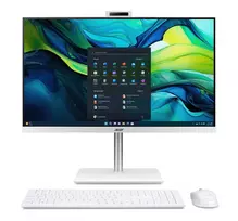 Acer Aspire C27A All-in-One PC, 27 inch Full HD IPS, Intel Core 5 120U, 16GB DDR4, 1TB SSD, Intel UHD Graphics, Windows 11 Home, Wireless Keyboard & Mouse