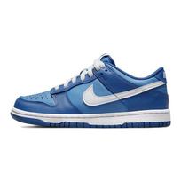 Nike Dunk Low GS Dark Marina Blue Kids Sneakers Dutch-Blue White DH9765-400 35.5 gray