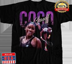 Call Me Coco Champion Shirt Coco Gauff Us Open 2023 Champion T-Shirt N237 Unisex T-Shirt L gray