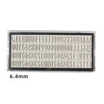 1 vnt. 3 mm 4 mm 6 4 mm Individualus antspaudų raidžių plokštelė Personalizuotas vardas Adresas Guminis PASIDARYK pats Scrapbooking Aksesuaras Skaitmeniniam raidžių antspaudui gray