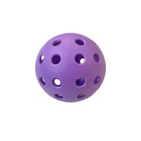 Pickleball, Injection Molded Resilient 40-Hole Ball, TPE Elasticity, Perfect for Outdoor Sports purple