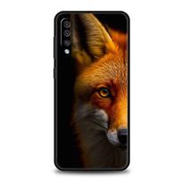 Phone Case for Samsung Galaxy A16/A34/A24/A22/A12/A54/A52/A02/A03/A06/A70/A50/A10/A20/5G Soft TPU Shell Cute Red Fox Capas Bags FOR Samsung A10 brown