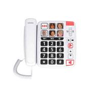Laidinis telefonas senjorams - SWISSVOICE Xtra 1110 - Dideli mygtukai, SOS, klausos stiprintuvas