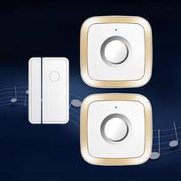 Fridge & Freezer Door Alarm with Voice Alert and Anti-theft Bell auksas