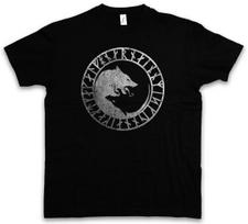 Odin Wolves Geri And Freki Loki Norse Myth Rune Tshirt 100 Cotton Oneck Short Sleeve Summer Casual Unisexs Tshirt Streetwear 5XL įvairiaspalvis