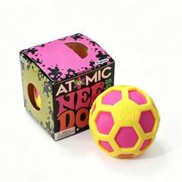 Needoh Atomic Squeeze Ball Relief Squish Fidget Sensory Toy TPR Anti-stress Travel-Friendly Handheld Toy Autism ADHD Party Gift pink