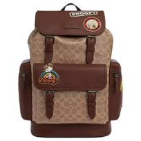 COACH PEANUTS Collaboration Sprint Coated Canvas Backpack Large Men's Ochre CBI44-QBTAM One Size 1