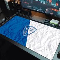 VfL Bochum 1848 Mouse Pad Large Gaming Table Cushion Non-slip Laptop Tablet Big Mousepad XXL Mat Mini PC Playmat With Lock edge_xia 30cmx60cm(11.8x23.6inch) blue