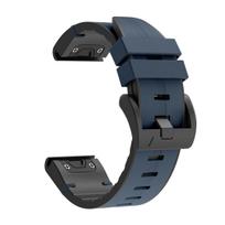 Leather Watch Strap 22/26mm for Garmin Fenix 8 Pro E 7X 7 6X 6 5plus Band Quatix 8/Descent Mk3i Mk2i QuickFit Wristband 26mm-Fenix 8 51MM mėlyna
