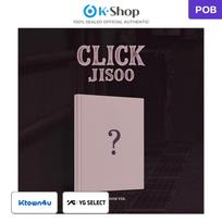 [Išankstinis užsakymas] JISOO singlo albumas [CLICK] PHOTOBOOK versija.(Nauda internete) [NO POB] gray