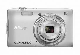 Nikon skaitmeninis fotoaparatas COOLPIX S3600 8x priartinimas Megapikseliai Krištolo sidabro S3600SL 20.05