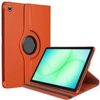 Case for Samsung Galaxy Tab A9 Plus / A11 Plus - 360° Rotating Cover Protection - Orange