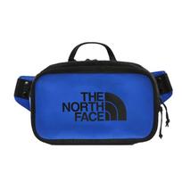 The North Face 3L Large Logo Icon Waist Bag Outdoor Unisex Waist Bag Blue NF0A3KYX-EF1 Blue black