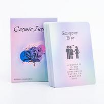 Cosmic Insights Tarot Deck 41 Oracle Cards  English Version Deck Divination Party Toy Entertainment Wiccan Supplies white