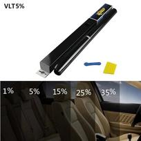 300X50CM Tamsinanti plėvelė Juodi automobilio stiklai Aukštos kokybės PET 15％ gray
