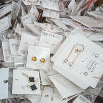 Trendy Fashion Jewelry Mystery Box 1/5/15pcs: Random Assorted Necklace, Earrings & Bracelet Set, Gorgeous All Match Surprise Gift for Women gray