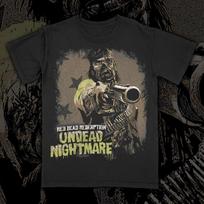 Retro Red Dead Undead Video Game Bootleg Graphic Unisex T-Shirt S-5XL XL gray