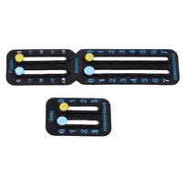 Tennis Score Keeper for Racket Easily Mounted Small Score Board Keep Score of Points Games Sets Lightweight Tennis Score Counter Black black