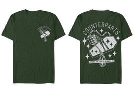 Counterparts Sling Forest Tshirt Unisex Heavy Cotton Gift For Fans Unisex T-Shirt L white