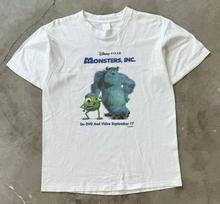 Vintage  Pixar Monsters Inc 2001 Promo Tshirt Size S5xl Reprint New S gray