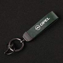 High-Grade Luxury Leather Car Keychain Men Women Key Ring For Opel Astra GTC Insignia Antara Meriva Anti-lost Ayto Accessories Bj5 black