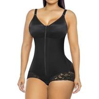 Women Waist Trainer Shaping Bodysuit Tummy Control Butt Lifting Body Shaper S smėlis