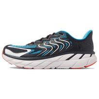 Hoka One One Clifton Ls Comfortable Lightweight Non-Slip Low-Top Running Shoes Men sneaker Black Blue 1141550-BDVB 40.5 black