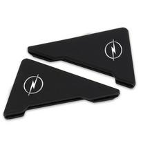 2Pcs Car Door Corner Cover Anti-collision Protection Sticker For Opel crosa d astra h insignia astra j zafira b mokkaastra vivaro astra g juoda