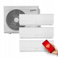 Oro kondicionierių komplektas Multi Split, 3 x 3,4 kW + 7,9 kW