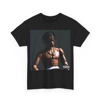 Travis Scott T-Shirt Rodeo Album Cover Shirt Travis Scott Rodeo Concert Tee Unisex T-Shirt S black