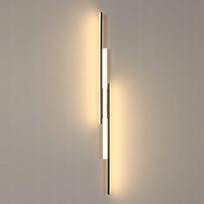 Sieninis LED šviestuvas, juodas, 24W, 3000K, modernus