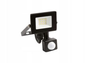 LED lauko prožektorius su PIR jutikliu, 10W, 4000K