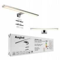 LED veidrodžio šviestuvas voniai 40 cm 10W IP44, chromo, 4000K