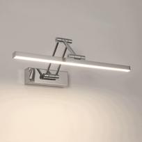 LED sieninis šviestuvas, chromuotas, sukiojamas, 9W, 4500K