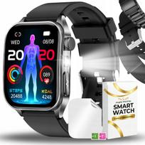 Išmanusis laikrodis vyrams CardioWatch EKG, pokalbių meniu, PL lazerio terapija
