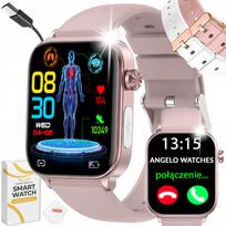 Išmanusis moteriškas laikrodis CardioWatch EKG, širdies ritmas, kraujospūdis, SMS, HRV, kalbėjimo funkcija