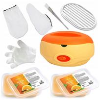 Parafino vonelė 200W su kosmetikos priedais, 1000 ml parafino rinkinys