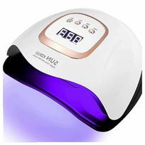 UV LED lempa geliniams nagams, 380 W, 81 LED, LCD ekranas