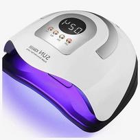 UV gelio nagų lempa 380W, 81 LED lemputė, LCD ekranas