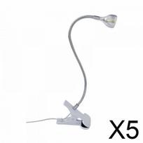 Nešiojama manikiūro lempa su tvirtu spaustuku, USB