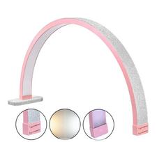 Nagų lempa ILLUXE IL10, rožinė, LED, su blizgučiais, 80 cm, 2000 liumenų