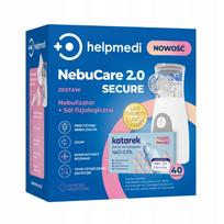 Tinklelinis inhaliatorius NEBUCARE SECURE 2.0 su druska, nuo slogos