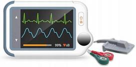 Oksimetras Viatom Checkme Lite baltas, EKG ir SpO2