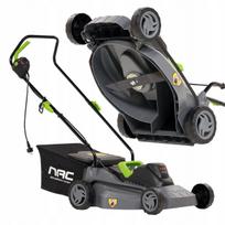 Elektrinė veja pjovimo mašina NAC 1800W, 40 cm, 30 l krepšys, galinis išmetimas