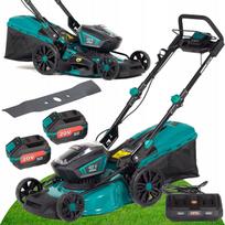 Vejapjovė su akumuliatoriais NAC 46 cm, 3 viename, 2x 6 Ah, LB-2B60-46-2X20V