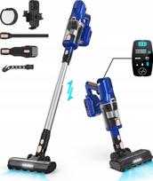 Belaidis dulkių siurblys YISORA V112, 300W, 6in1, LED, 45000 Pa